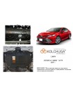 Захист двигуна, КПП до авто Toyota Camry XV70 2017- V-2,5i АКПП ( TM Kolchuga ) ALuOX