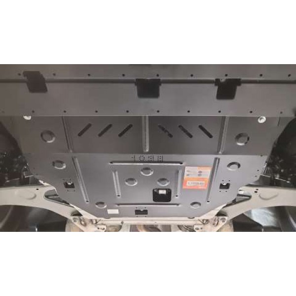 Захист двигуна, КПП до авто Peugeot 2008 2020- V-1.5BlueHDi; 1.2PureTech АКПП ( TM Kolchuga ) WhiteCover