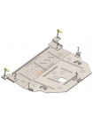 Захист двигуна, КПП до авто Peugeot 2008 2020- V-1.5BlueHDi; 1.2PureTech АКПП ( TM Kolchuga ) WhiteCover
