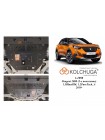 Захист двигуна, КПП до авто Peugeot 2008 2020- V-1.5BlueHDi; 1.2PureTech АКПП ( TM Kolchuga ) WhiteCover