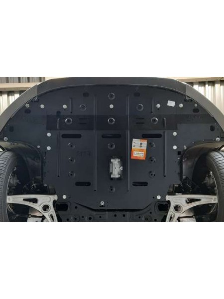 Захист двигуна, КПП, радіатора до авто Hyundai Ioniq Electric 2016-2021 V-все (sedan) ( TM Kolchuga ) ZiPoFlex