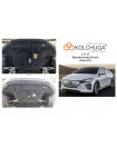 Захист двигуна, КПП, радіатора до авто Hyundai Ioniq Electric 2016-2021 V- sedan ( TM Kolchuga ) WhiteCover