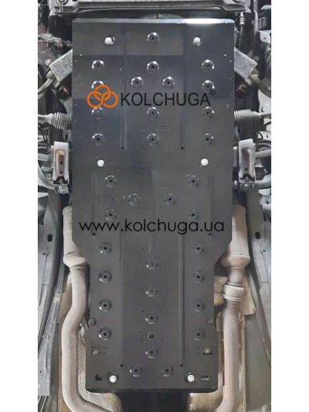 Захист двигуна, КПП до авто Dodge Challenger 2008-2019 V-3,6i АКПП/задній привід ( TM Kolchuga ) WhiteCover