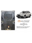 Захист двигуна, КПП до авто Subaru Outback 6 BT 2019- V-2,5i варіатор/EU ( TM Kolchuga ) WhiteCover