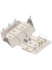 Захист двигуна до авто Toyota Land Cruiser 100 1997-2007 V-всі двигуна, радіатор ( TM Kolchuga ) ZiPoFlex