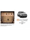 Захист двигуна для авто Jeep Avenger EV 2022- електромобіль ( TM Kolchuga ) ZiPoFlex