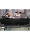 Захист двигуна, КПП, радіатора до авто Citroen С2 2003-2010 V-все ( TM Kolchuga )