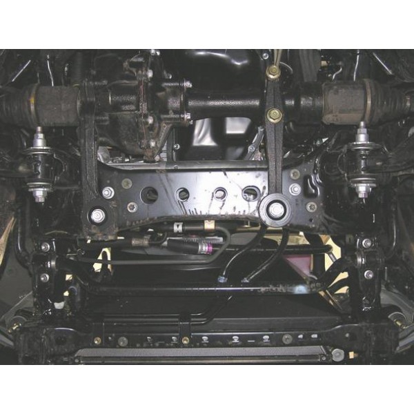 Захист двигуна та радіатора до авто Toyota Land Cruiser Prado 120 2002-2009 V-4.0 V6,V-2,7; 3,0D ( TM Kolchuga ) ZiPoFlex