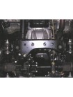 Захист двигуна і радіатора до авто Toyota Land Cruiser Prado 120 2002-2009 V-4.0 V6; 2,7; 3,0D ( TM Kolchuga ) WhiteCover