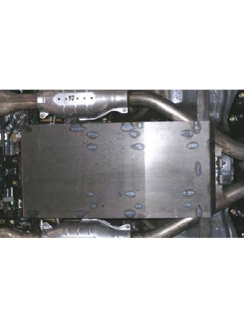 Захист КПП до авто Subaru Legacy 4 BL/BP 2003-2009 V-2.0; 2.5 ( TM Kolchuga ) WhiteCover