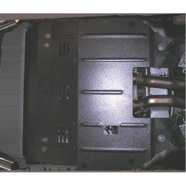 Защита двигателя, КПП, радиатора для авто Volvo XC90 2003-2014 V-все ( TM Kolchuga ) ZiPoFlex