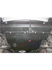 Захист двигуна, КПП, радіатора до авто Mitsubishi Outlander I 2003-2006 V-всі универсальна ( TM Kolchuga ) WhiteCover