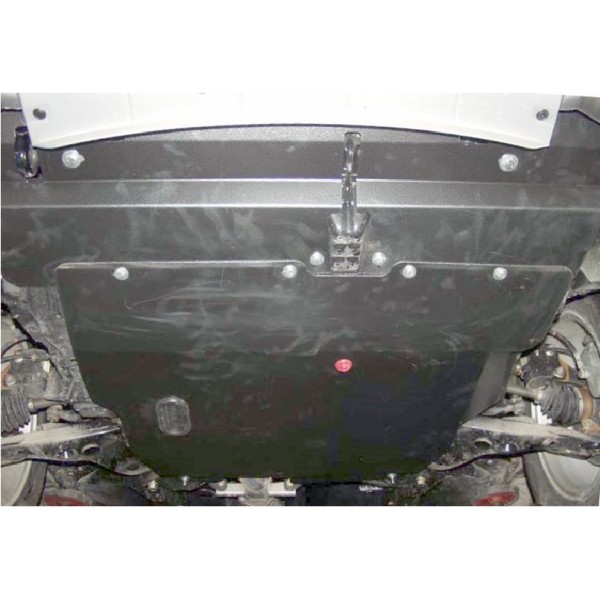 Захист двигуна, КПП, радіатора до авто Mitsubishi Outlander 2003-2010 V-всі універсальна (TM Kolchuga) ZiPoFlex
