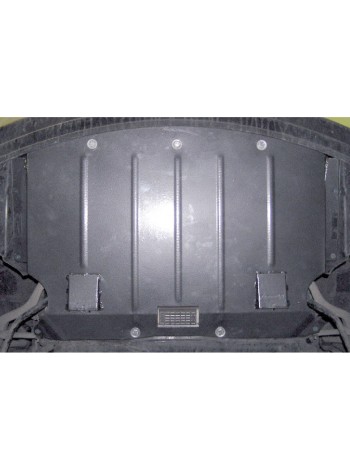 Защита радиатора для авто BMW 5 E60/E61 2003-2010 2,0D; 3,0; 2,5; 3,0D; задний привод  ( TM Kolchuga ) WhiteCover