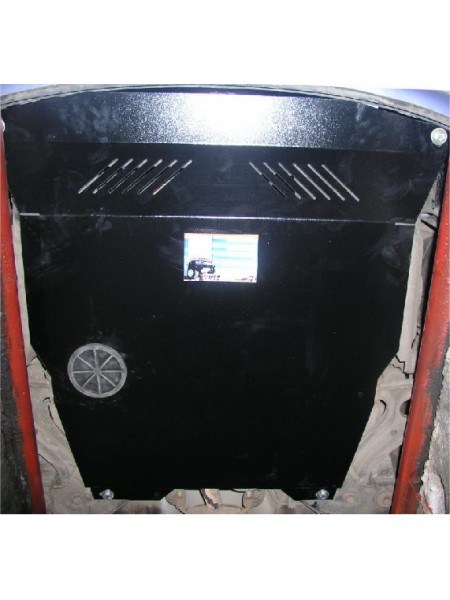 Захист двигуна, КПП, радіатора до авто Hyundai Getz 2002-2011 V-всі МКПП/АКПП ( TM Kolchuga ) WhiteCover