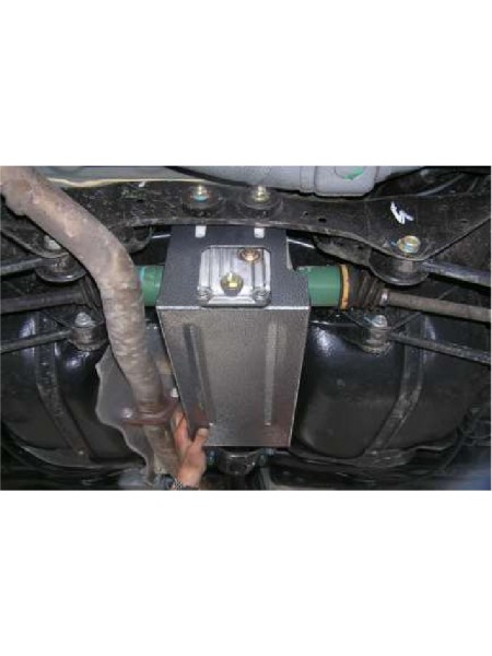 Захист редуктора заднього мосту до авто Subaru Forester 2 SG 2002-2008 V-всі ( TM Kolchuga ) WhiteCover