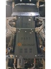 Захист КПП до авто Lexus LX 470 1997-2007 V-всі дизель ( TM Kolchuga ) WhiteCover