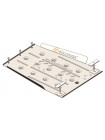 Захист КПП до авто Lexus LX 470 1997-2007 V-всі дизель ( TM Kolchuga ) WhiteCover