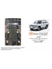 Захист КПП до авто Lexus LX 470 1997-2007 V-всі дизель ( TM Kolchuga ) WhiteCover