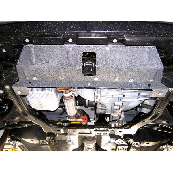 Захист двигуна, КПП, радіатора до авто Kia Cerato II 2009-2012 V-всі ( TM Kolchuga ) WhiteCover