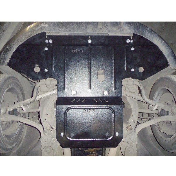 Захист двигуна, КПП, радіатора до авто Audi A8 D3 2002-2010 V-V-3,2; 3.7; 4,2 (TM Kolchuga) ZiPoFlex