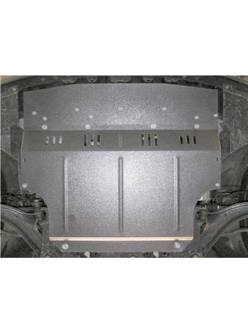 Захист двигуна, КПП, радіатора до авто Nissan Tiida (Versa) 2004-2011 V-всі ( TM Kolchuga ) WhiteCover