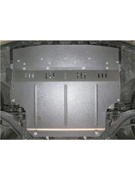 Захист двигуна, КПП, радіатора до авто Nissan Tiida (Versa) 2004-2011 V-всі ( TM Kolchuga ) WhiteCover