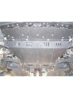Захист двигуна, КПП, радіатора до авто Nissan Tiida (Versa) 2004-2011 V-все (TM Kolchuga) Стандарт