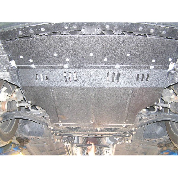 Захист двигуна, КПП, радіатора до авто Nissan Tiida (Versa) 2004-2011 V-всі ( TM Kolchuga ) WhiteCover
