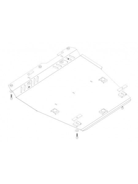 Захист двигуна, КПП, радіатора до авто Nissan Note 2005-2013 V-1,6; 1,5D ( TM Kolchuga ) ZiPoFlex
