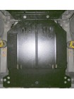 Захист двигуна, КПП, радіатора, редуктора для авто Jeep Cherokee / Liberty KJ 2001-2008 V-3.7; 2.8 CRD АКПП ZipoFlex ( TM Kolchuga )