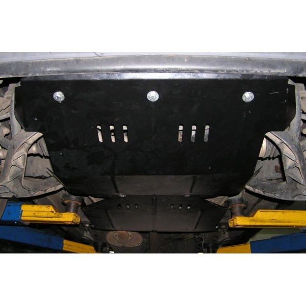 Захист двигун, КПП, радіатор, редуктор до автомобіля Jeep Cherokee / Liberty KJ 2001-2008 V-3.7; 2.8 CRD АКПП Standart ( TM Kolchuga )