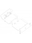 Защита двигателя, КПП для авто Dodge Nitro I 4.0 2007-2012 ( TM Kolchuga ) Standart