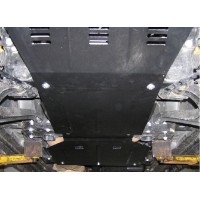 Захист двигуна, КПП, радіатора, редуктор до авто Jeep Commander 2006-2010 V-3,0CRD (АКПП) ( TM Kolchuga ) Стандарт