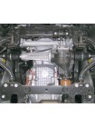 Защита двигателя, КПП, радиатора, редуктора для авто Jeep Grand Cherokee WK 2004-2010 V-все АКПП ( TM Kolchuga ) WhiteCover