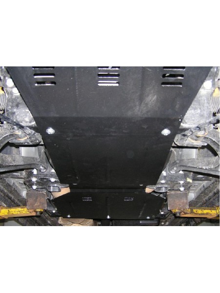 Захист двигуна, КПП, радіатора, редуктор до авто Jeep Commander 2006-2010 V-3,0CRD (АКПП) ( TM Kolchuga ) Стандарт
