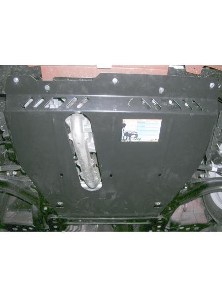 Захист двигуна, КПП, радіатора до авто Nissan Micra 2002-2010 V-1.2; 1,4 МКПП ( TM Kolchuga ) WhiteCover