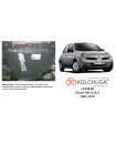 Захист двигуна, КПП, радіатора до авто Nissan Micra 2002-2010 V-1.2; 1,4 МКПП ( TM Kolchuga ) WhiteCover