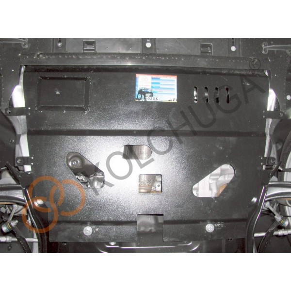 Захист двигуна та КПП для авто Citroen DS4 2011-2020 V-всі (TM Kolchuga) Стандарт