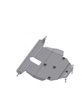 Захист двигуна, КПП, радіатора до авто Toyota Corolla E14/E15 2006-2012 V 1,8 АКПП/седан (складання ОАЕ, USA) ( TM Kolchuga ) ZiPoFlex