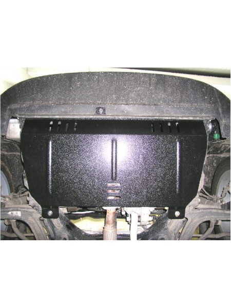 Захист двигуна, КПП, радіатора до авто Fiat 500 2007- V-1,2 ( TM Kolchuga ) WhiteCover