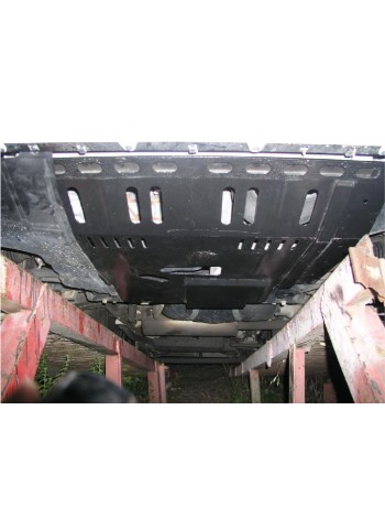 Захист двигуна, КПП, радіатора до авто Peugeot Boxer II 2006-2014 V-всі ( TM Kolchuga ) WhiteCover