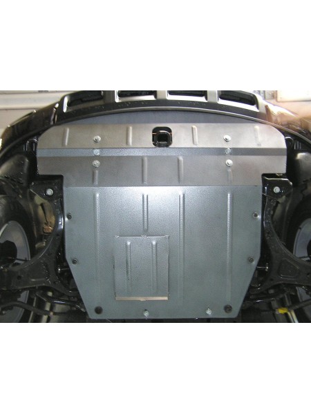 Захист двигуна, КПП, радіатора до авто Hyundai Veracruz/IX55 2007-2012 V-3,0;3,8 АКПП/МКПП/ZiPoFlex®/ ( TM Kolchuga ) WhiteCover
