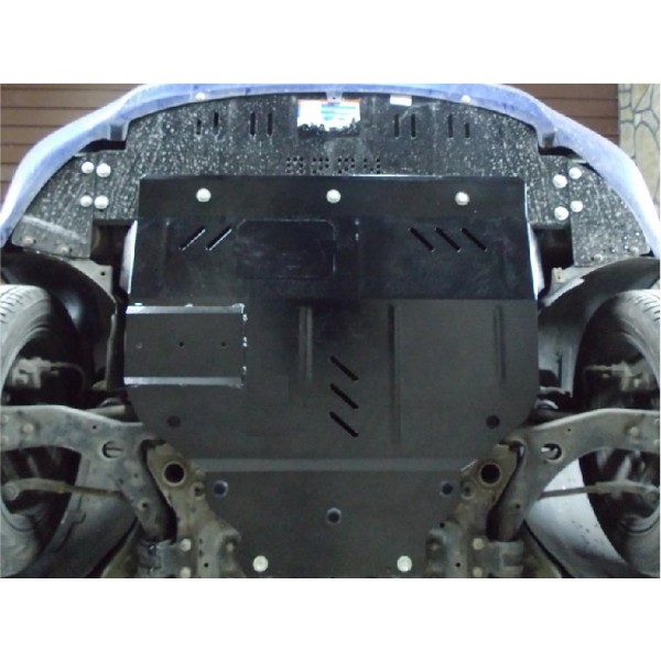 Захист двигуна, КПП, радіатора до авто Ford Focus C-Max 2003-2010 V-всі (бензин) ( TM Kolchuga ) ZiPoFlex
