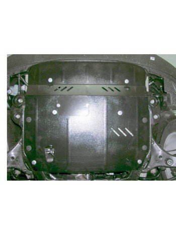 Захист двигуна, КПП, радіатора до авто Kia Magentis II 2005-2011 V-всі ( TM Kolchuga ) WhiteCover