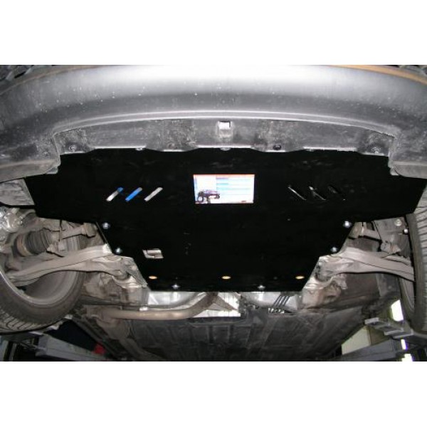 Захист двигуна, КПП, радіатора до авто Honda Civic VIII 2006-2012 V-всі хетчбек ( TM Kolchuga ) WhiteCover