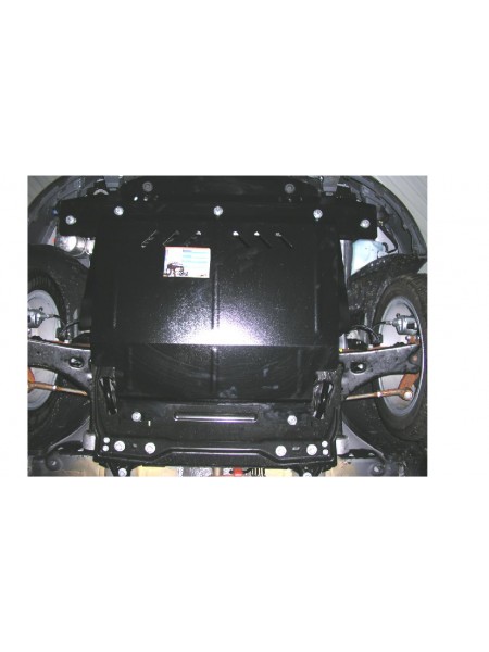 Защита двигателя, КПП, радиатора для авто Ford Fiesta VI JH 2001-2008 V-все (бензин) ( TM Kolchuga ) Стандарт