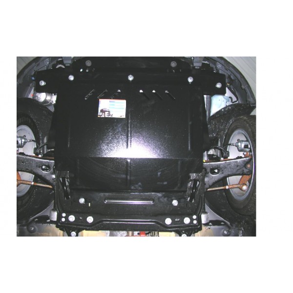 Защита двигателя, КПП, радиатора для авто Ford Fiesta VI JH 2001-2008 V-все бензин ( TM Kolchuga ) ZiPoFlex