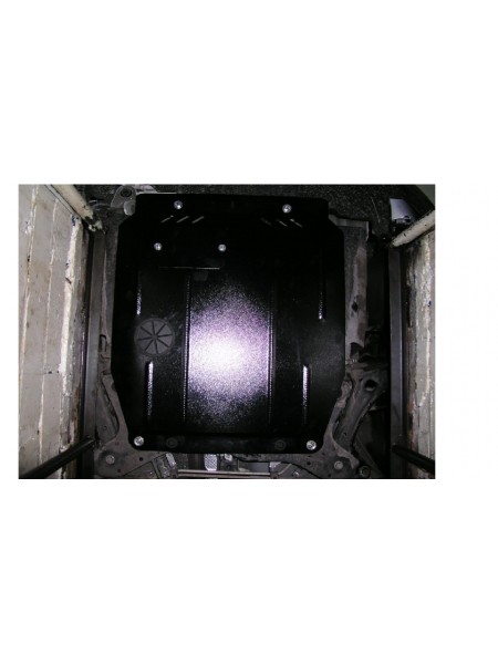 Захист двигуна, КПП, радіатора до авто Dodge Caliber 2006-2012 V-2,4 АКПП ( TM Kolchuga ) WhiteCover