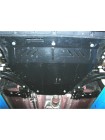 Защита двигателя, КПП для авто Nissan Qashqai+2 NJ10 2008-2014 V-все (АКПП, МКПП) ( TM Kolchuga ) ZiPoFlex